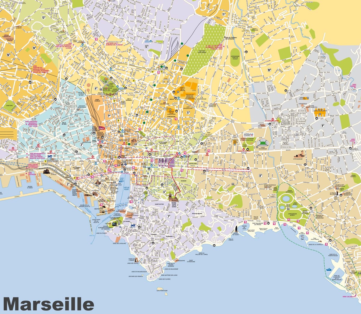 Marsella mapa pdf