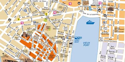 Els mapes fora de línia de Marsella