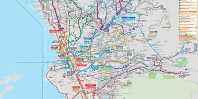 Marsella transport mapa